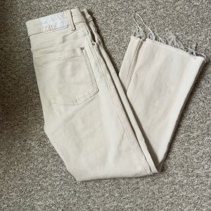 Zara ecru jeans
